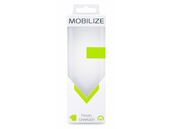 Mobilize Smart Travel Charger Dual USB 4.8A 24W Black