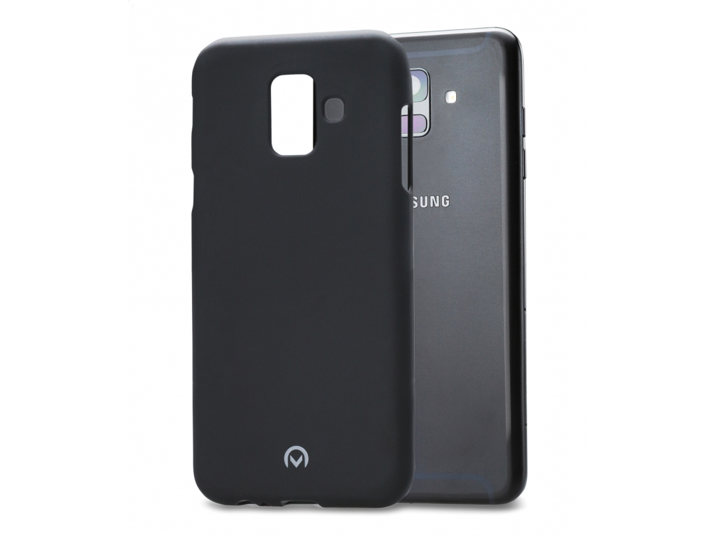 Mobilize Rubber Gelly Case Samsung Galaxy A6 2018 Matt Black