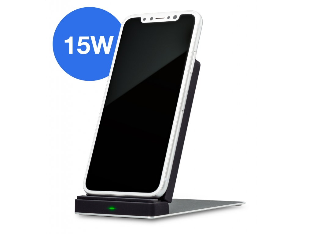 Mobilize Wireless Qi Desktop Charger 5W/7.5W/10W/15W Black