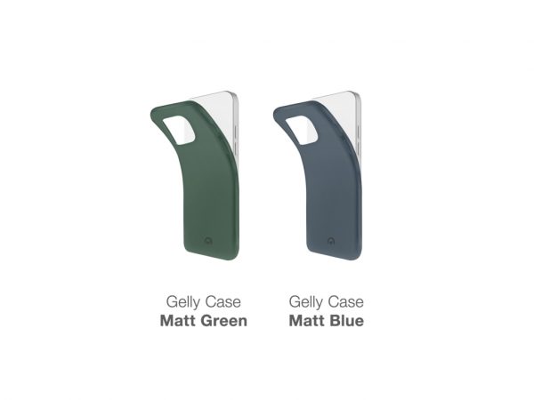 Mobilize Rubber Gelly Case Samsung Galaxy A03s Matt Blue
