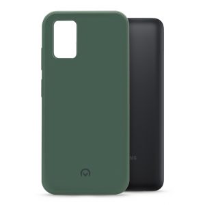 Mobilize Rubber Gelly Case Samsung Galaxy A03s Matt Green