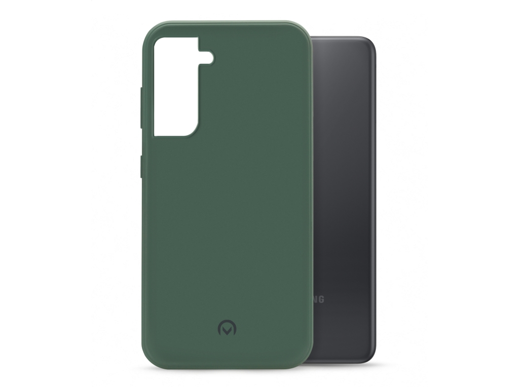 Mobilize Rubber Gelly Case Samsung Galaxy S21 Matt Green