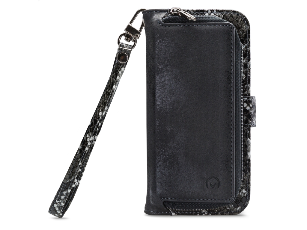 Mobilize 2in1 Magnet Zipper Case Samsung Galaxy S22 5G Black/Snake
