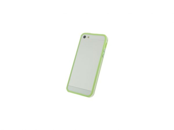 Xccess Bumper Case Apple iPhone 5/5S/SE Transparent/Green