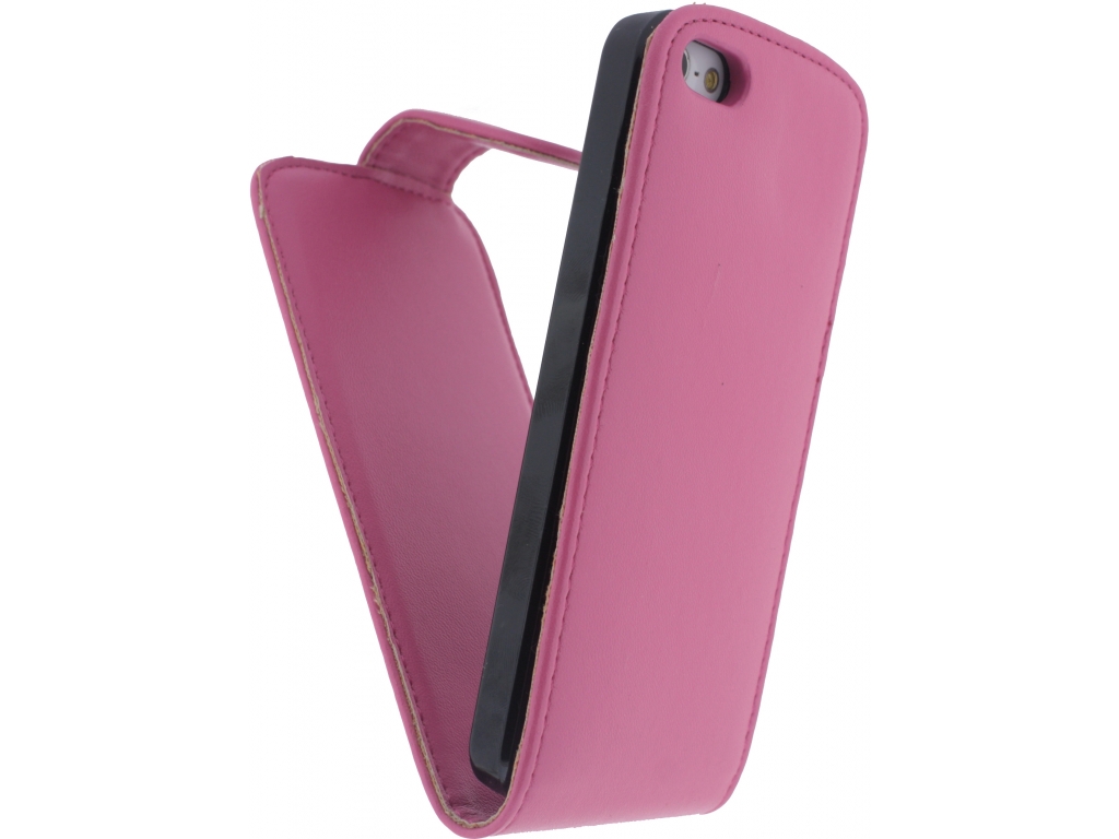 Xccess Flip Case Apple iPhone 5/5S/SE Pink