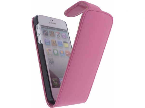 Xccess Flip Case Apple iPhone 5/5S/SE Pink