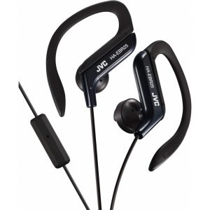 HA-EBR25-B JVC Sport Clip Headphone Remote Black