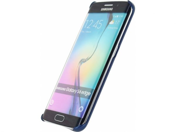 Xccess Metallic Cover Samsung Galaxy S6 Edge Blue