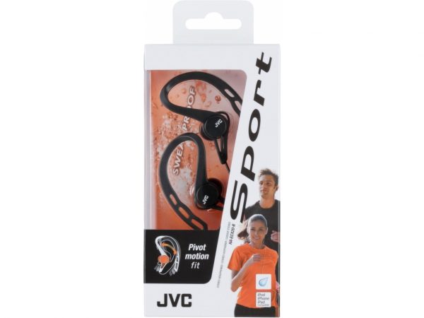 HA-ECX20-B JVC Sport Headphone Ear Clip Black