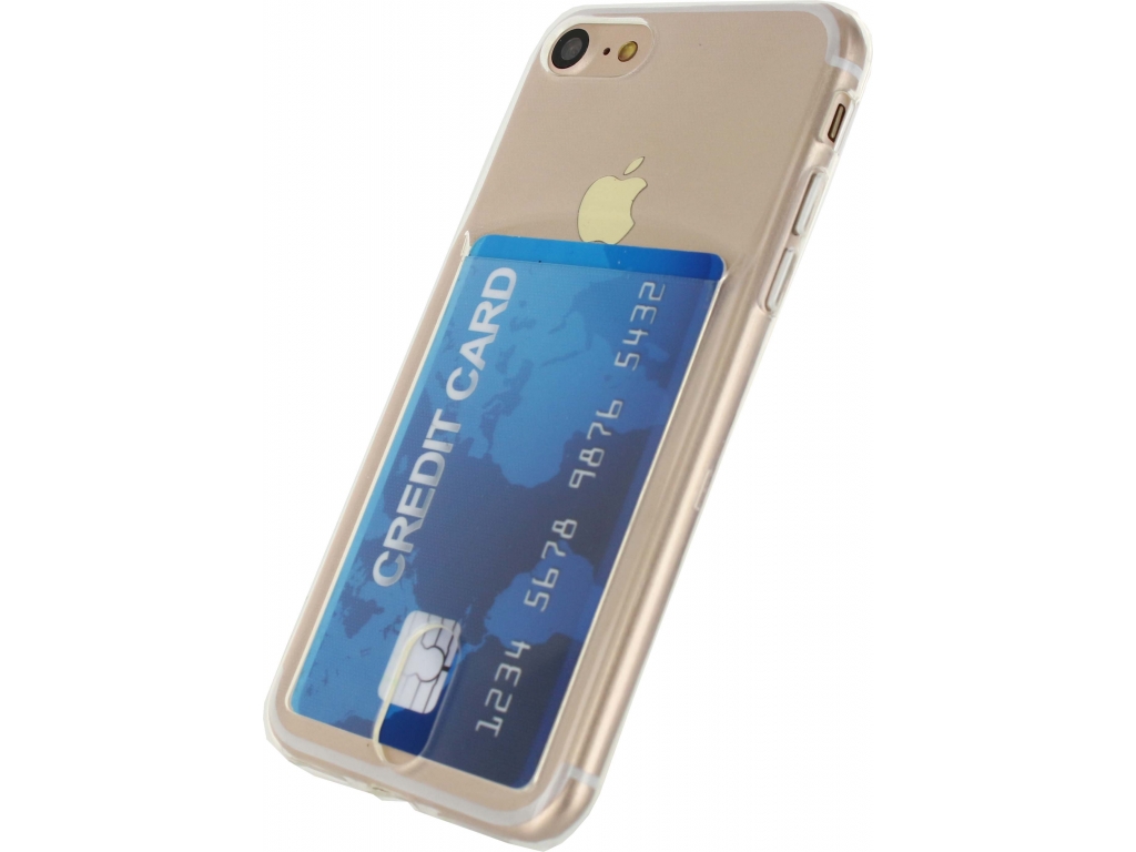 Xccess TPU Card Case Apple iPhone 7/8/SE (2020) Transparent Clear