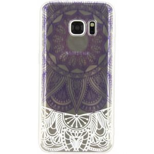 Xccess TPU/PC Case Samsung Galaxy S7 Transparent/Purple Oriental