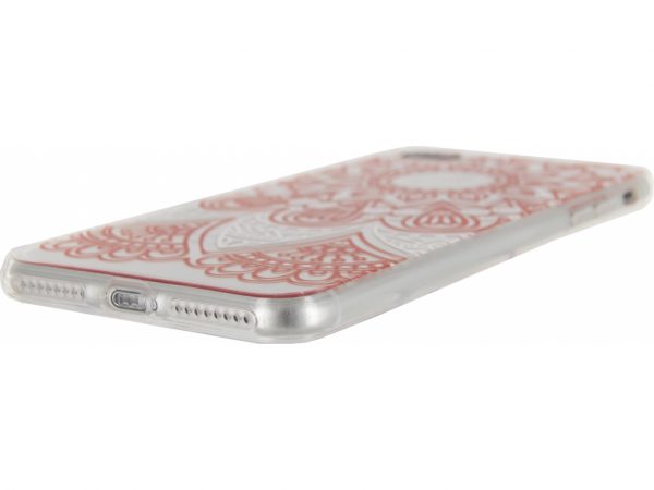 Xccess TPU/PC Case Apple iPhone 7 Plus/8 Plus Transparent/Orange Oriental