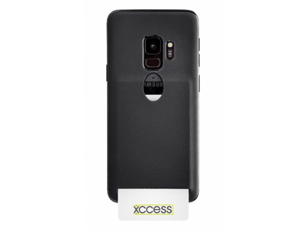 Xccess Matt TPU Card Case Samsung Galaxy S9 Black