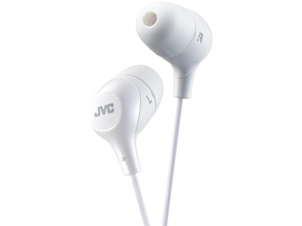 HA-FX38-W JVC Marshmallow In-Ear Stereo Headphone White