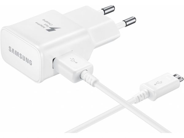 EP-TA20EWEUGWW Samsung Quick Travel Charger incl. Micro USB Cable 2.0A White Bulk