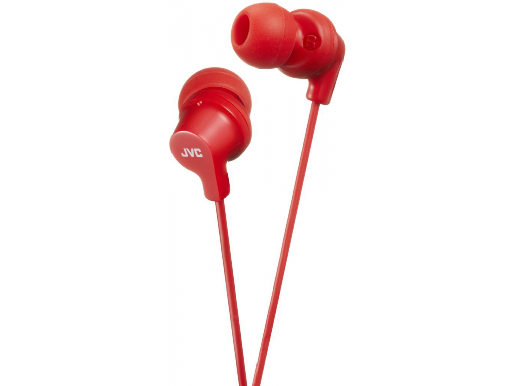 HA-FX10-R JVC Colourful Inner Ear Headphone Fine Red
