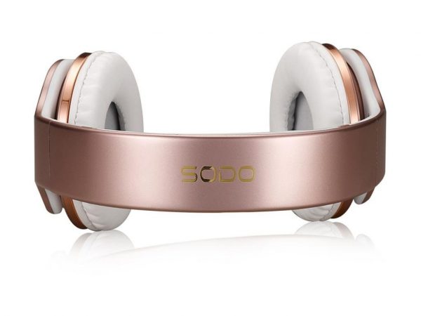 Sodo On-Ear Bluetooth Headset/Speaker Pink
