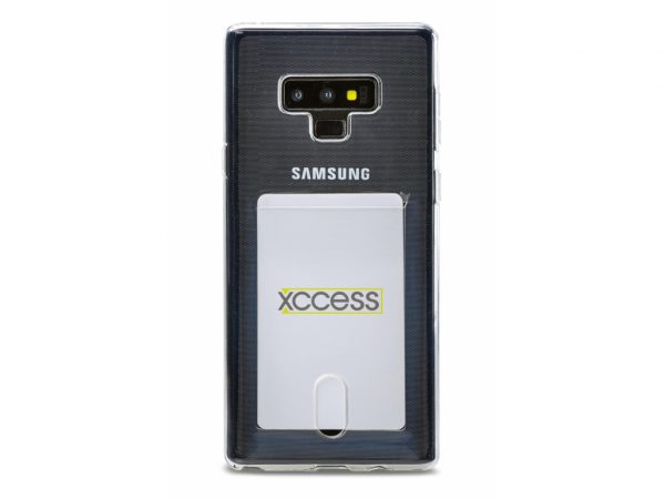 Xccess TPU Card Case Samsung Galaxy Note9 Transparent Clear