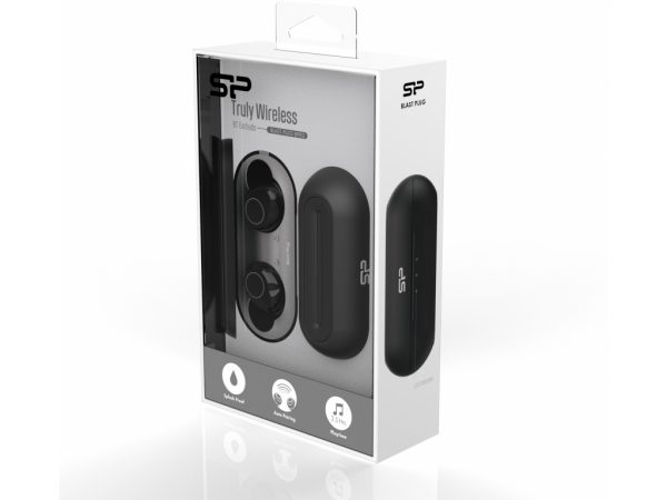 BP82 Silicon Power TWS Bluetooth Stereo Earbuds Black