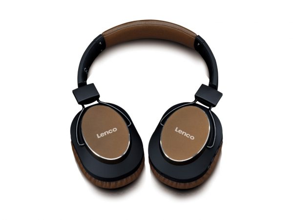 HPB-730 Lenco ANC Bluetooth Stereo Headset Black/Brown
