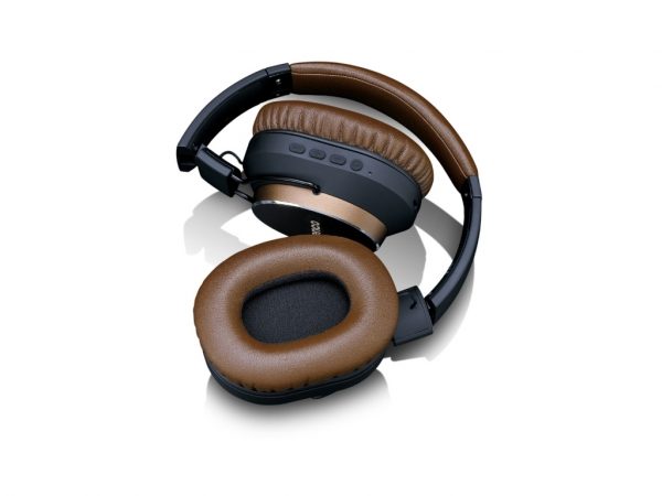 HPB-730 Lenco ANC Bluetooth Stereo Headset Black/Brown
