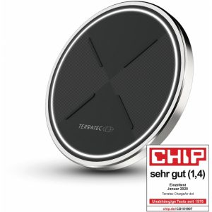 Terratec ChargeAIR dot! Wireless Charger 5W/7.5W/10W Black/Silver