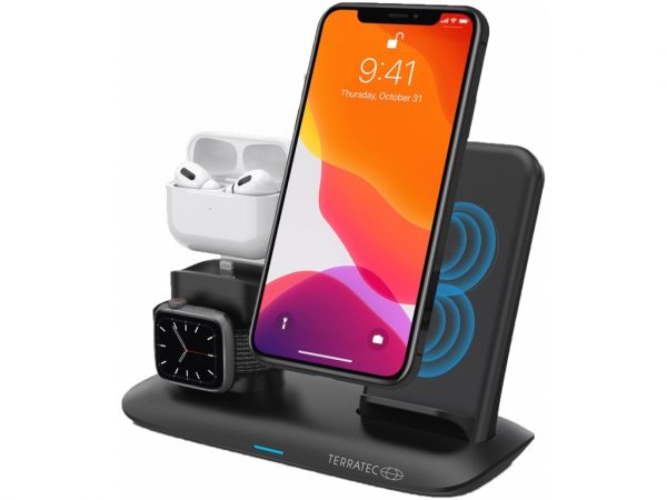 Terratec ChargeAIR All Desk Pro Wireless Charger 15W Black