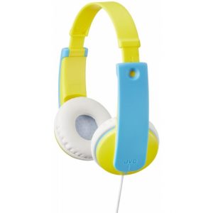 HA-KD7-YNE JVC Kids TinyPhones Headphone Yellow/Blue