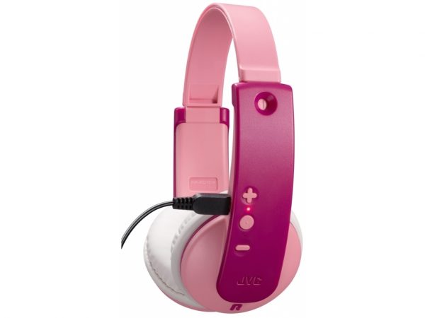 HA-KD10W JVC Kids TinyPhones Wireless Headphone Pink