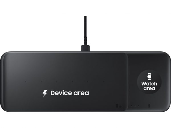 EP-P6300TBEGEU Samsung Wireless Qi Trio Pad + Travel Adapter 9W Black