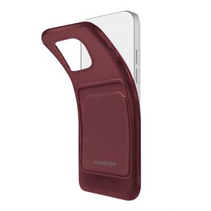 Mobilize Rubber Gelly Card Case Samsung Galaxy A53 5G Matt Bordeaux