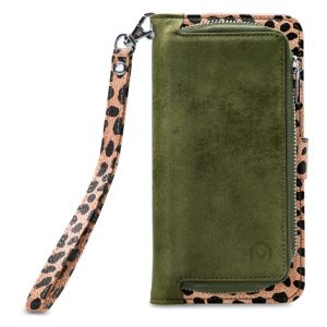 Mobilize 2in1 Magnet Zipper Case Samsung Galaxy A33 5G Olive/Leopard