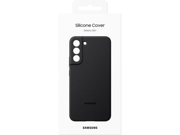 EF-PS906TBEGWW Samsung Silicone Cover Galaxy S22+ 5G Black
