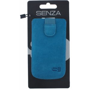 Senza Suede Slide Case Deep Turquoise Size XL