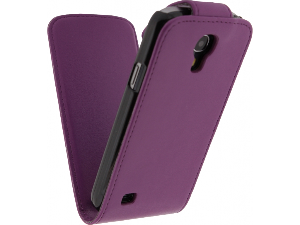 Xccess Flip Case Samsung Galaxy S4 Mini I9195 Purple