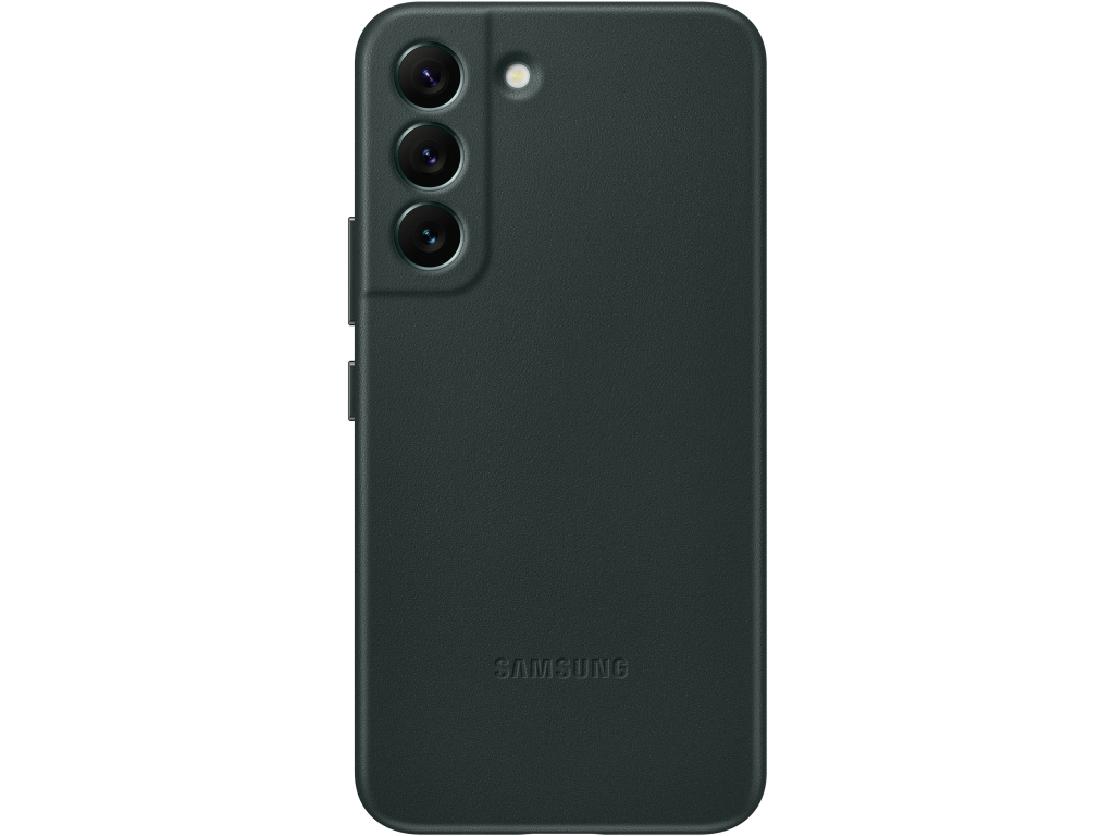 EF-VS901LGEGWW Samsung Leather Cover Galaxy S22 5G Forest Green