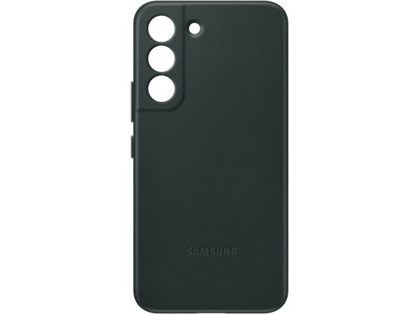 EF-VS901LGEGWW Samsung Leather Cover Galaxy S22 5G Forest Green