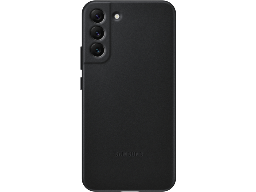 EF-VS906LBEGWW Samsung Leather Cover Galaxy S22+ 5G Black