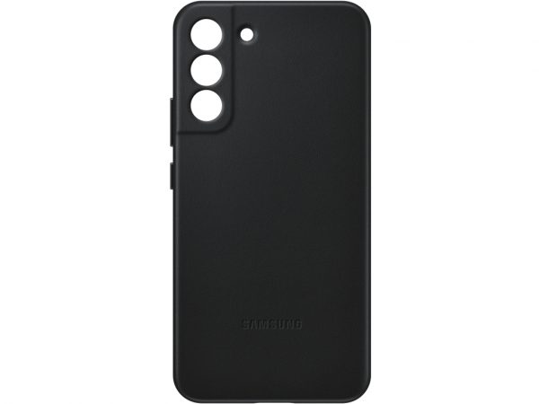 EF-VS906LBEGWW Samsung Leather Cover Galaxy S22+ 5G Black