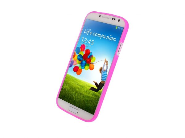 Mobilize Gelly Case Ultra Thin Samsung Galaxy S4 I9500/I9505 Neon Fuchsia