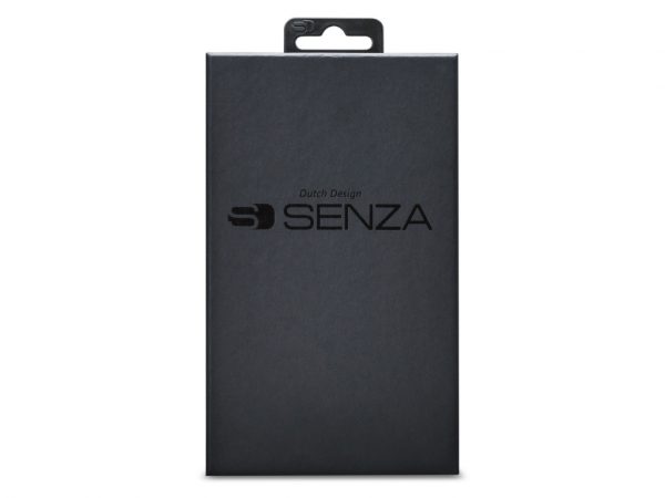 Senza Pure Leather Cover with Card Slot Apple iPhone 13 Pro Deep Black