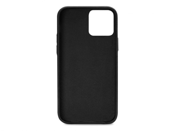 Senza Pure Leather Cover with Card Slot Apple iPhone 13 Pro Max Deep Black