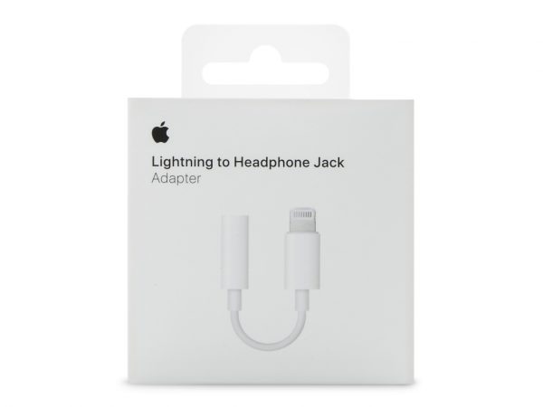 MMX62ZM/A Apple Lightning to 3.5MM Jack Adapter Cable White