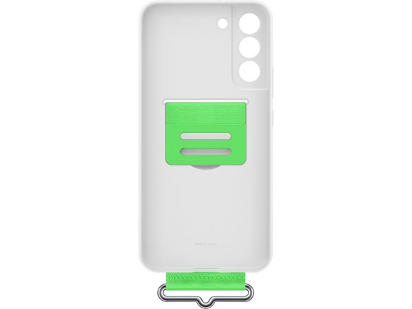 EF-GS906TWEGWW Samsung Silicone Cover with Strap Galaxy S22+ 5G White