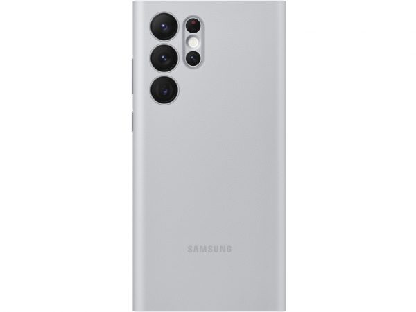 EF-NS908PJEGWW Samsung LED View Cover Galaxy S22 Ultra 5G Light Grey