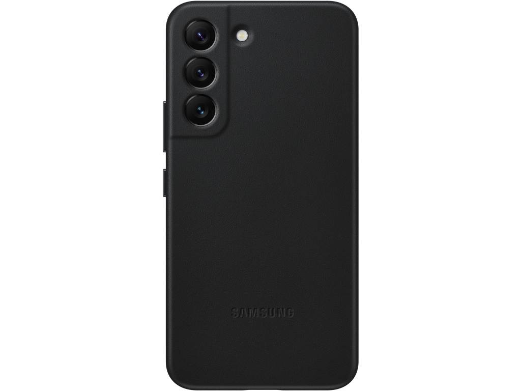 EF-VS901LBEGWW Samsung Leather Cover Galaxy S22 5G Black