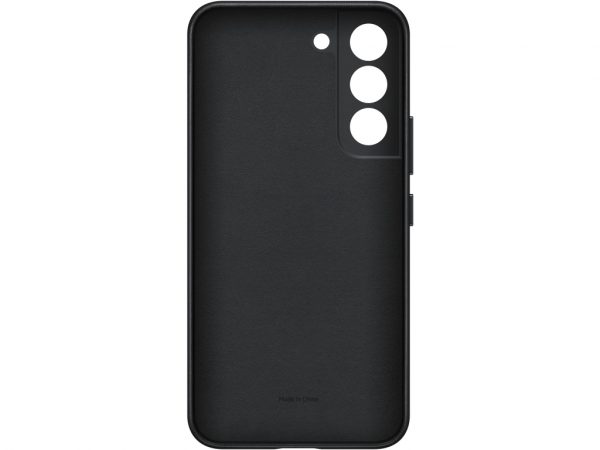 EF-VS901LBEGWW Samsung Leather Cover Galaxy S22 5G Black