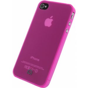 Mobilize Gelly Case Ultra Thin Apple iPhone 4/4S Neon Fuchsia