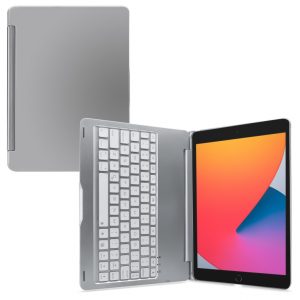 Mobilize Aluminium Bluetooth Keyboard Case for Apple iPad 10.2 (2020)/Air 10.5/Pro 10.5 Silver