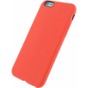 Xccess Leather Look TPU Case Apple iPhone 6/6S Red